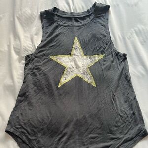 Grayson/Threads Charcoal Star Tanktop